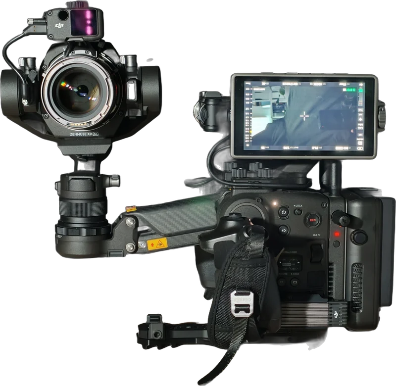 DJI Ronin 4D mit Zenmuse X9 – Kinokamera mit integriertem Gimbal
