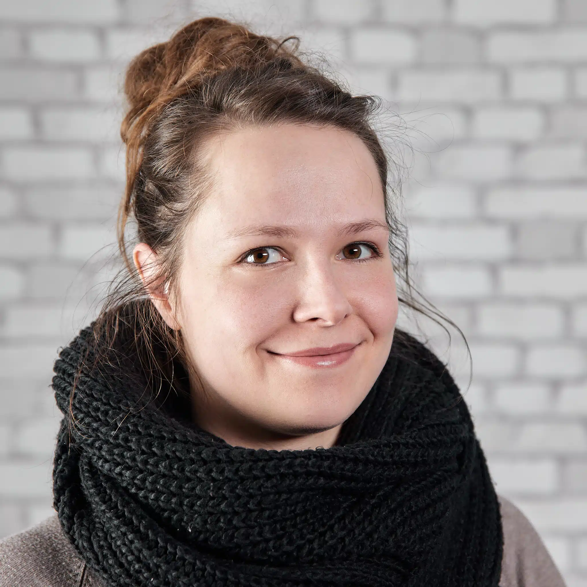 EIn Portrait mit gif Animation von der Filmemacherin Sabine Siems